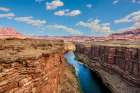 The Colorado River from the Marble Canyon overlook near Page, Arizona. Art Print